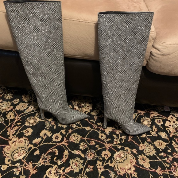 Winter Wonderland Sparkle Boots ❄️ Jimmy Choo Mavis 100 Size 6 or EU 36 - Picture 4 of 11